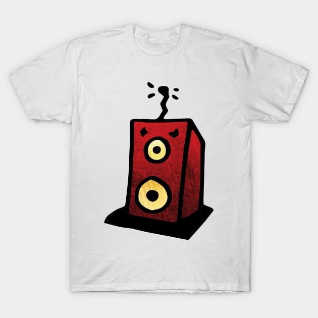 Speaker T-Shirt by VANDERVISUALS